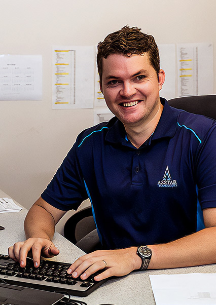 Aaron, Azstar technician