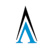 Azstar logo in white on a circular background